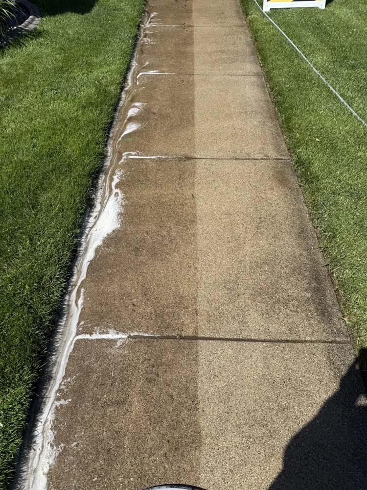 Concrete cleaning