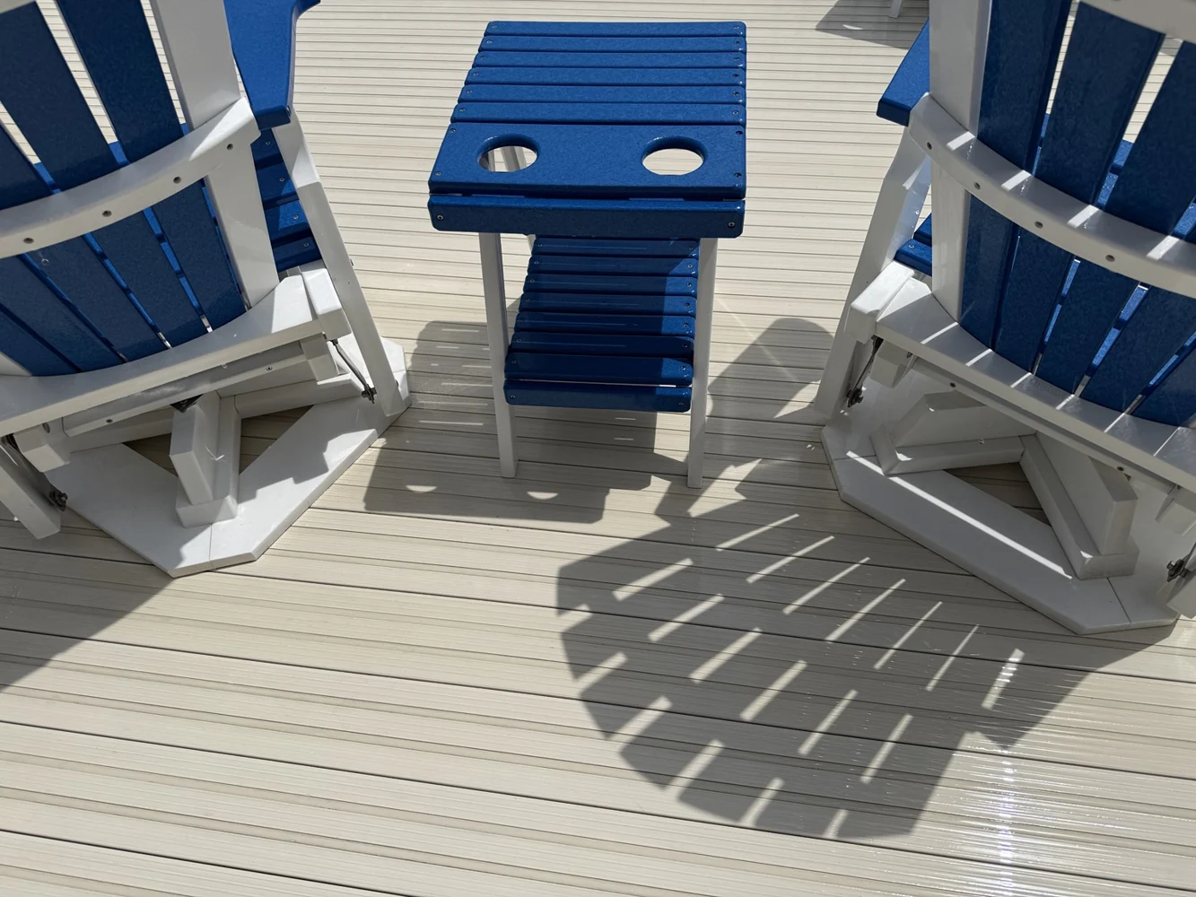 Deck and patio cleaning